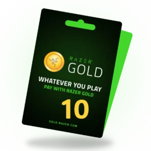خرید گیفت کارت ریزر گلد Razer Gold در مبالغ ۱۰، ۲۰، ۵۰ و ۱۰۰ دلار