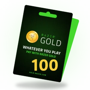 خرید گیفت کارت ریزر گلد Razer Gold در مبالغ ۱۰، ۲۰، ۵۰ و ۱۰۰ دلار